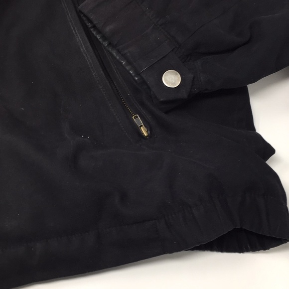 Men’s Black Jacket XXL 2X Black Gary Player Suede - Picture 4 of 8